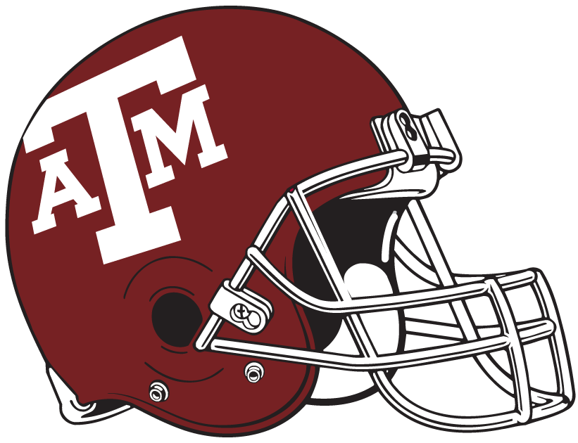 Texas A&M Aggies 1978-Pres Helmet Logo t shirts iron on transfers
